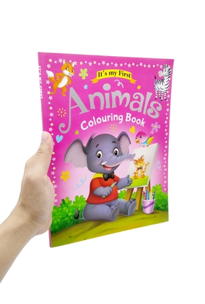 itℹs my first animals colouring book
