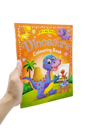 itℹs my first dinosaurs colouring book