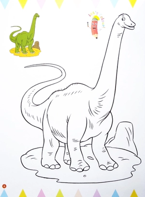 itℹs my first dinosaurs colouring book