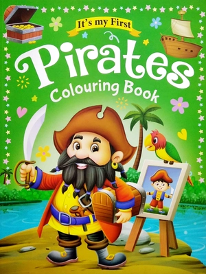 itℹs my first pirates colouring book