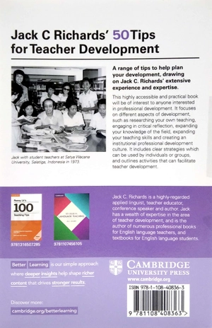 jack c richards' 50 tips for teacher development pocket editions