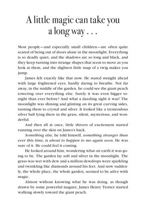 james and the giant peach: the scented peach edition