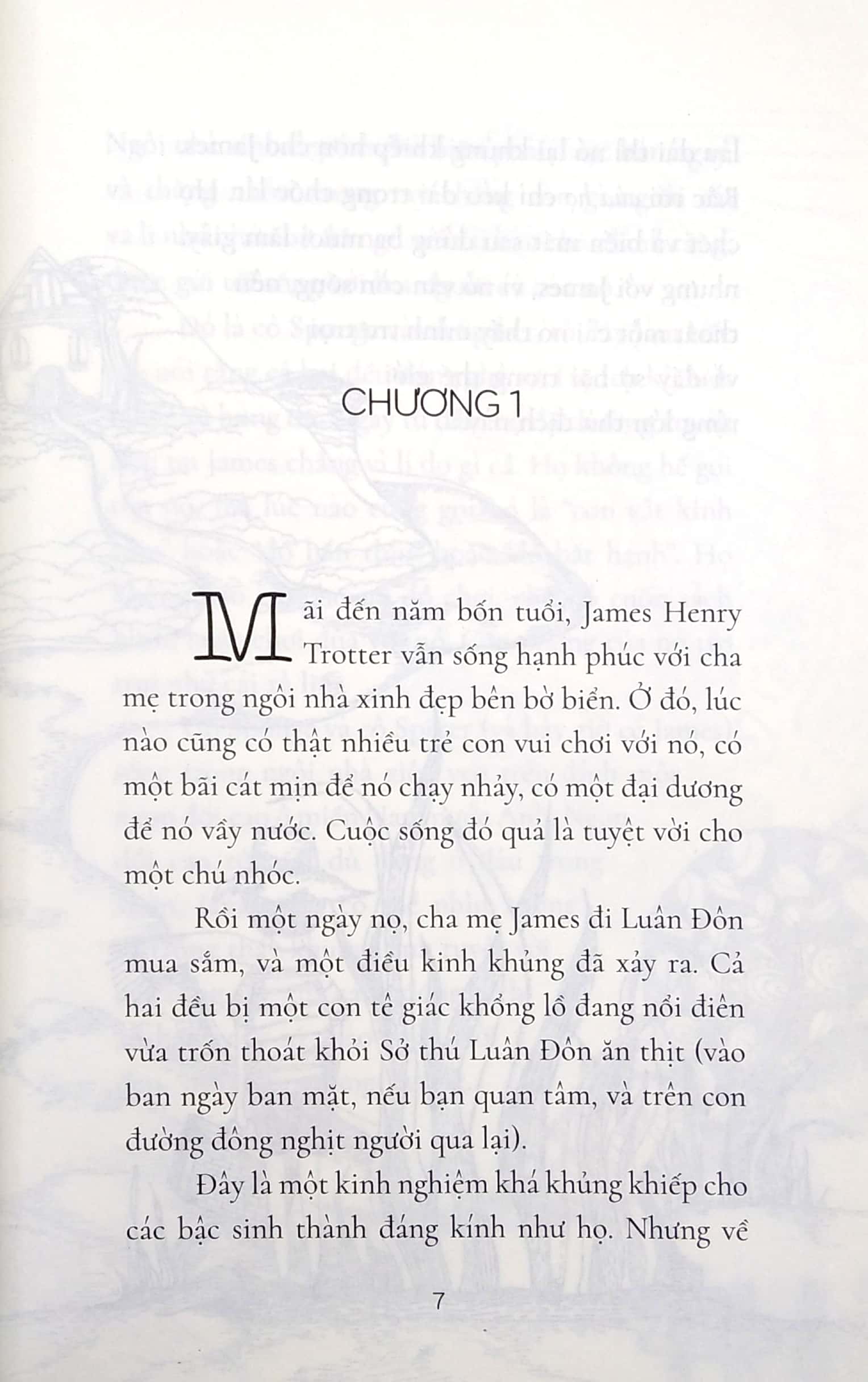 james và quả đào khổng lồ (tái bản 2021)