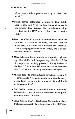 jamming: the art and discipline of corporate creativity