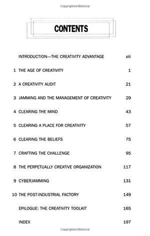 jamming: the art and discipline of corporate creativity
