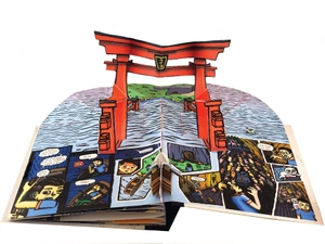 japan pop-up book: the comic adventures of neko the cat (visit japan's most famous sights from kyoto to kamakura)