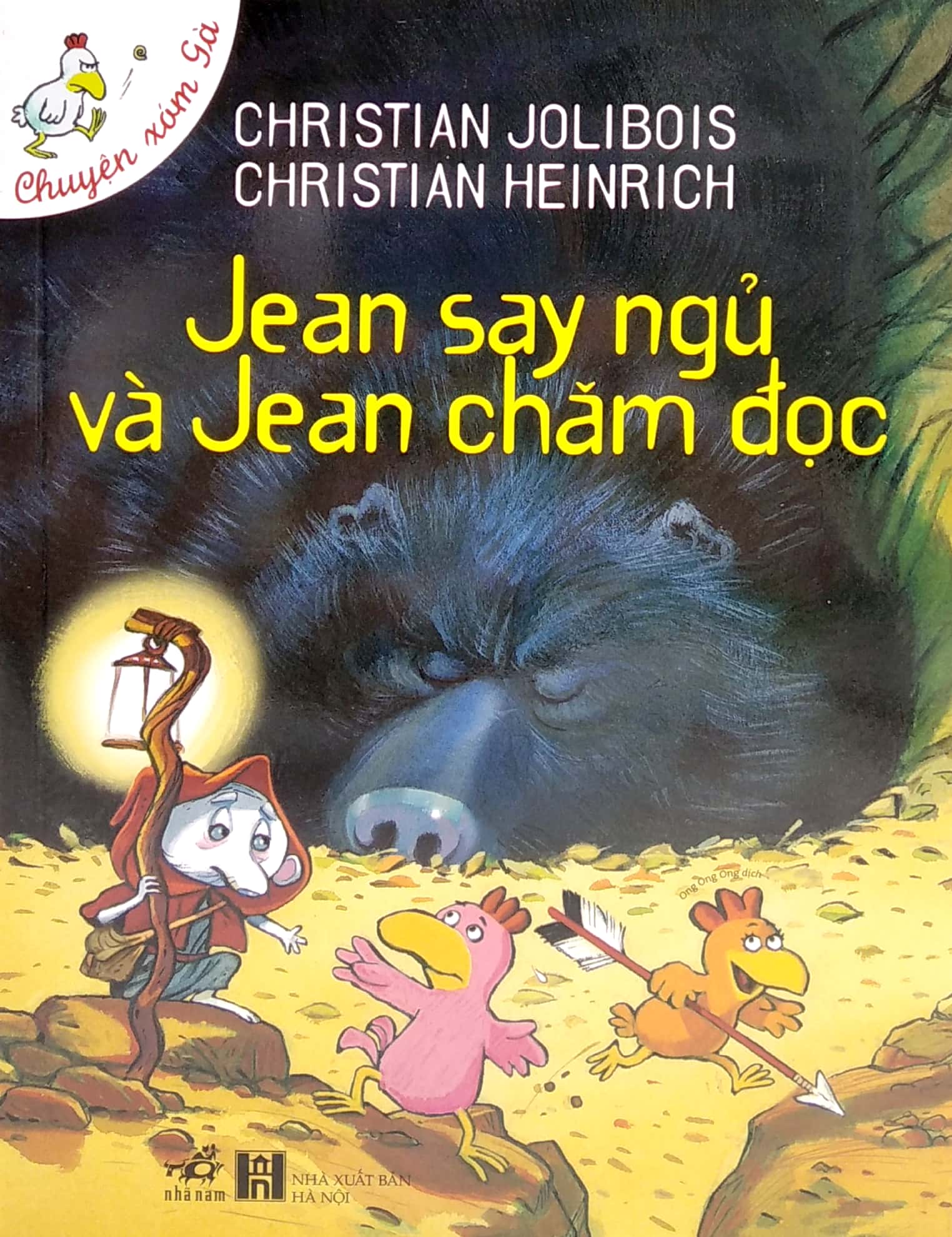 jean say ngủ và jean chăm đọc