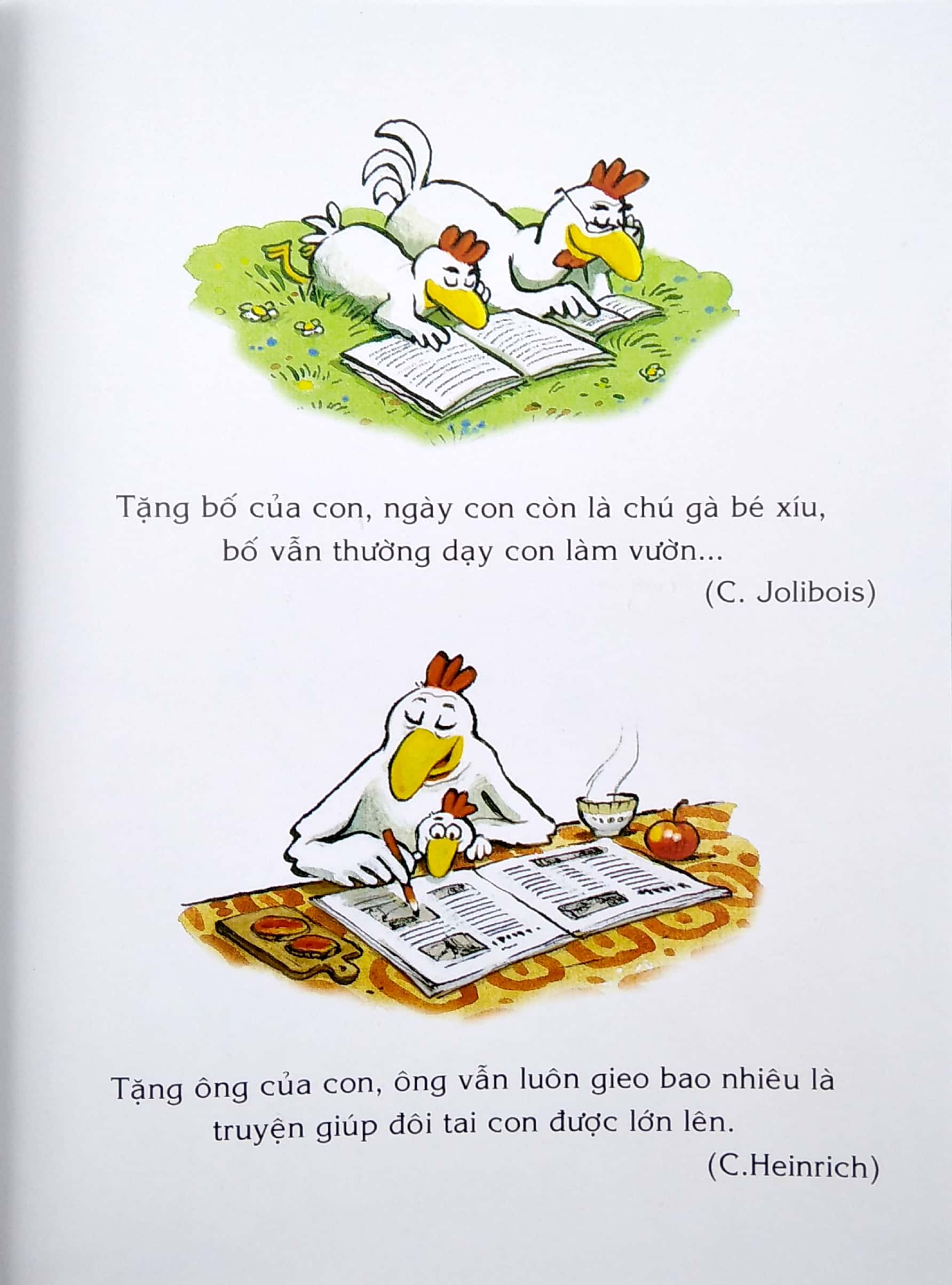 jean say ngủ và jean chăm đọc