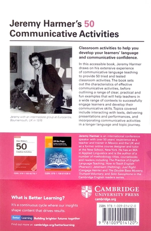 jeremy harmer's 50 communicative activities (cambridge handbooks for language teachers)