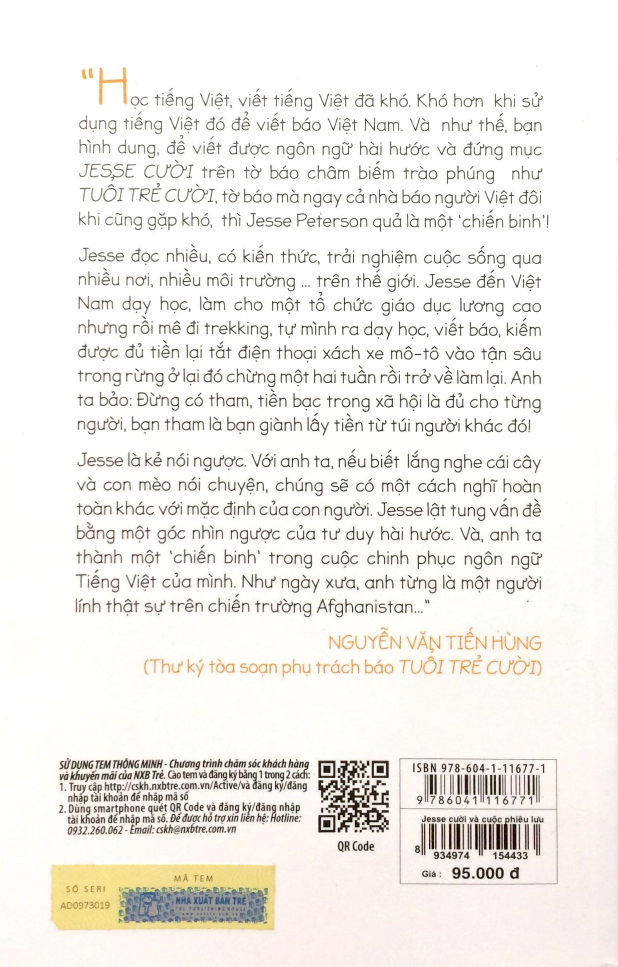 jesse cười và cuộc phiêu lưu hài hước