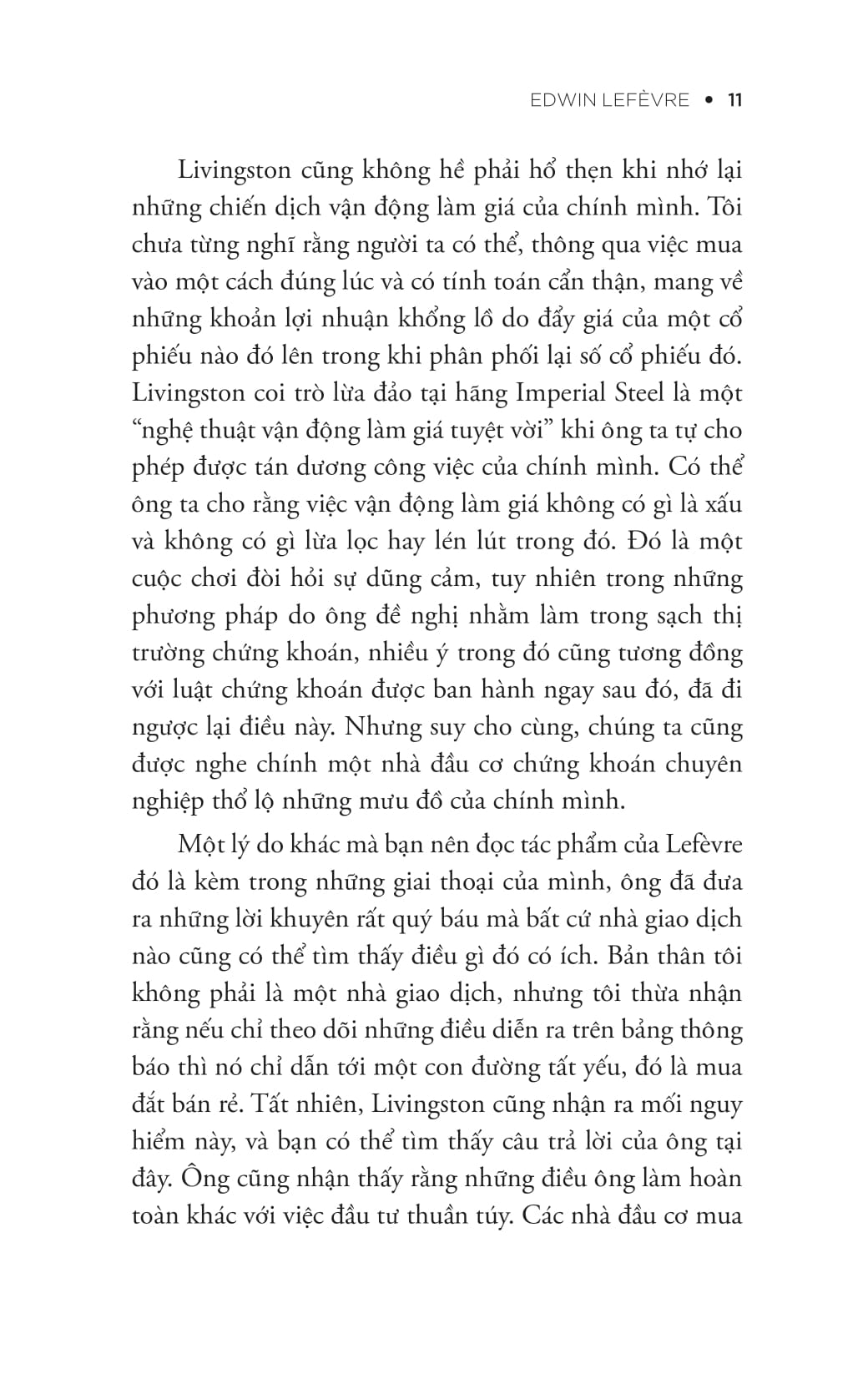 jesse livermore - reminiscences of a stock operator - hồi ức của một thiên tài đầu tư chứng khoán