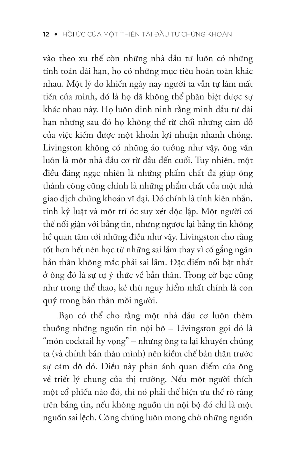 jesse livermore - reminiscences of a stock operator - hồi ức của một thiên tài đầu tư chứng khoán