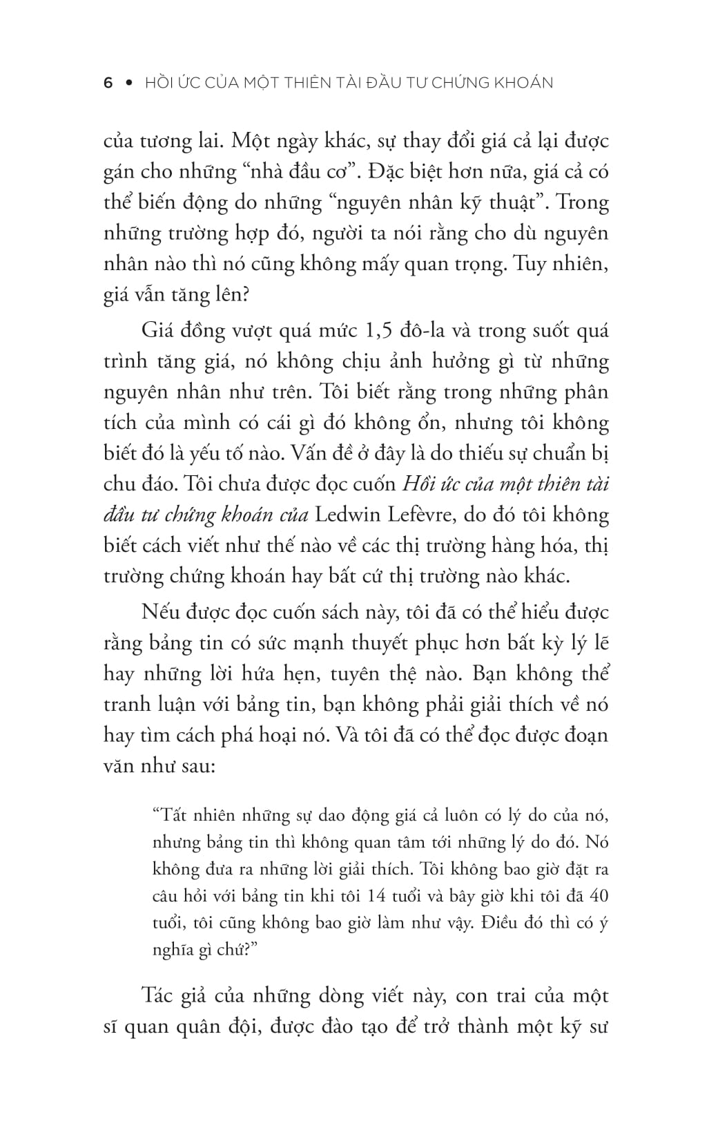 jesse livermore - reminiscences of a stock operator - hồi ức của một thiên tài đầu tư chứng khoán