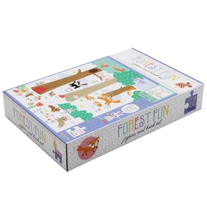 jigsaw & book set - forest fun