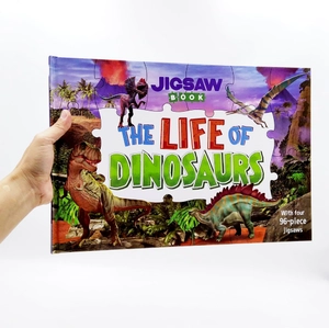 jigsaw book: the life of dinosaurs