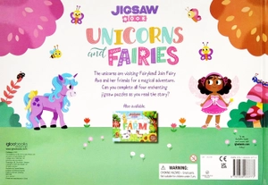 jigsaw book: unicorns and fairies