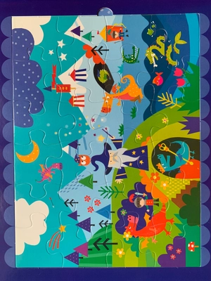 jigsaw books - magical spells