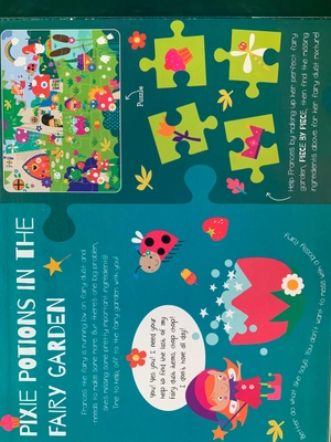 jigsaw books - magical spells