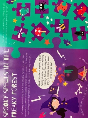 jigsaw books - magical spells