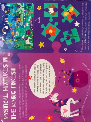 jigsaw books - magical spells