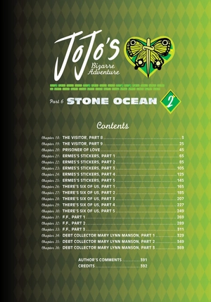 jojoℹs bizarre adventure part 6 - stone ocean vol. 2