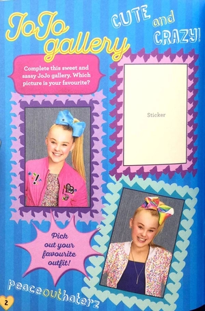 jojo siwa sticker book