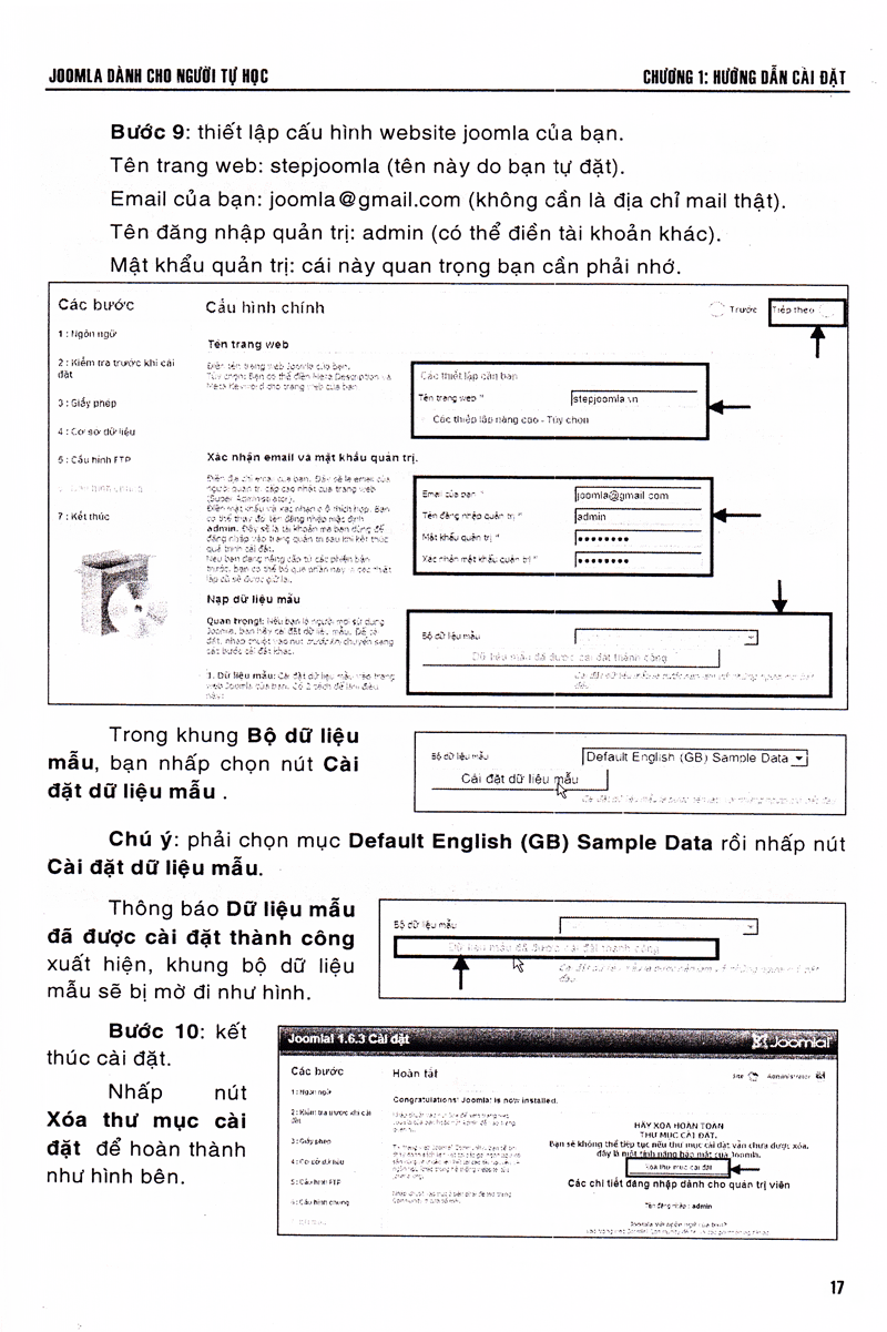joomla dành cho người tự học