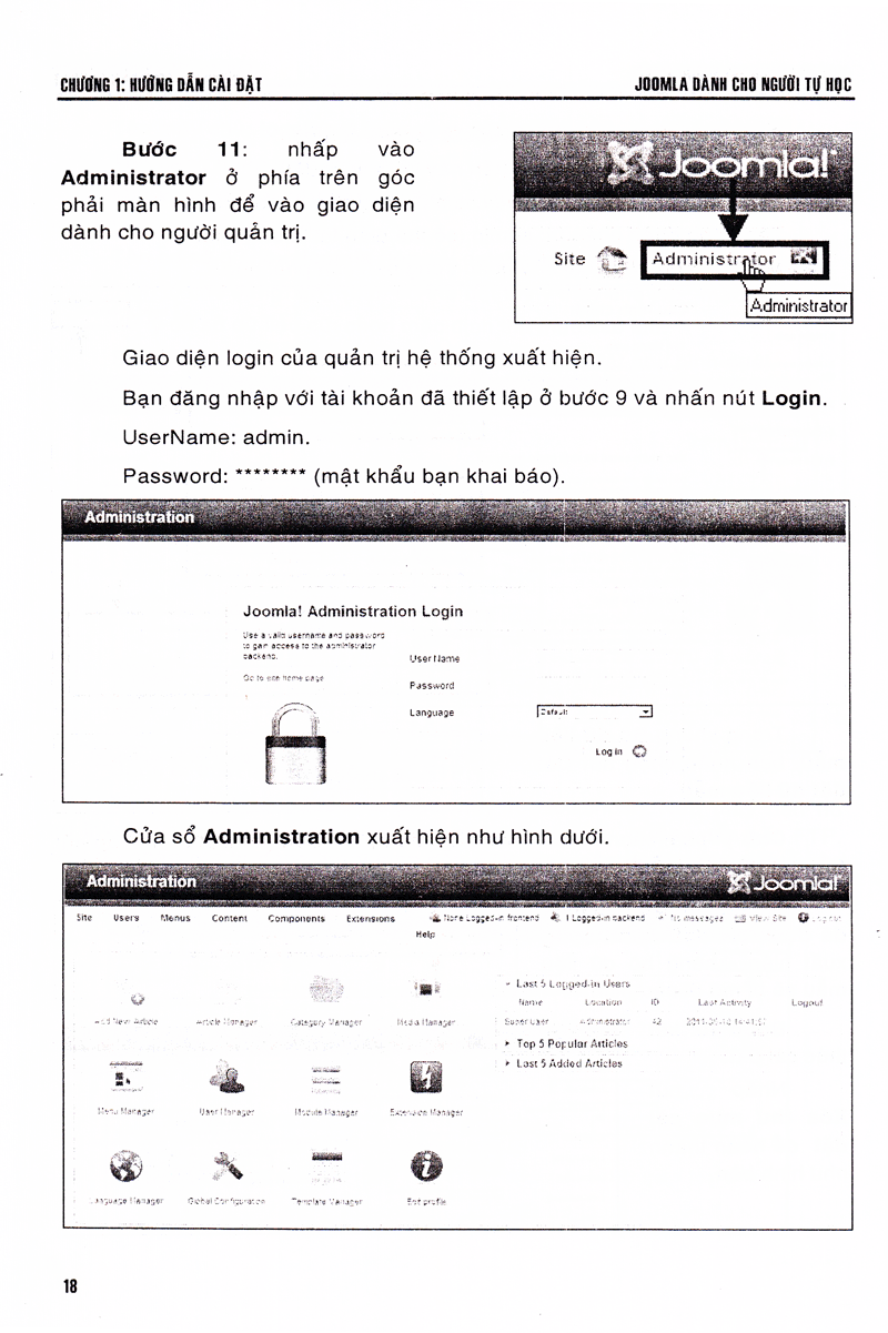 joomla dành cho người tự học