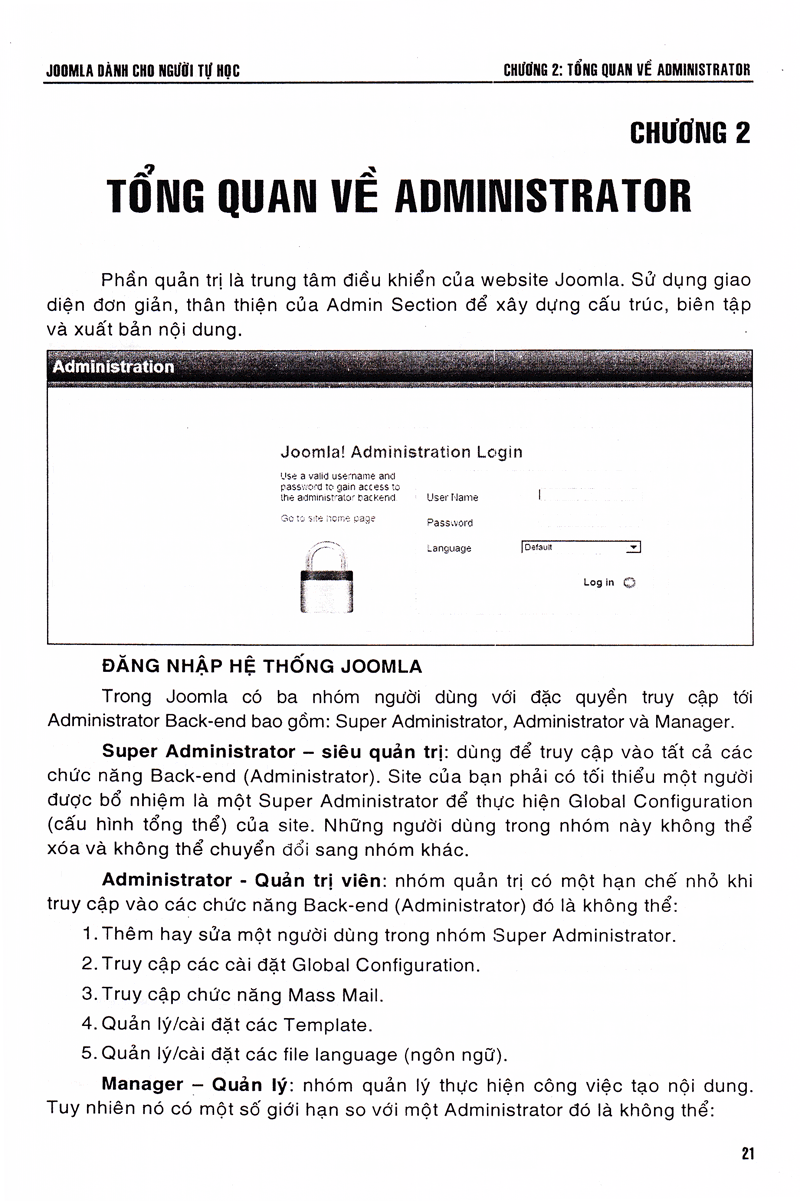 joomla dành cho người tự học