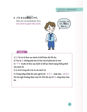 joyful japanese - tiếng nhật vui nhộn - ngữ pháp