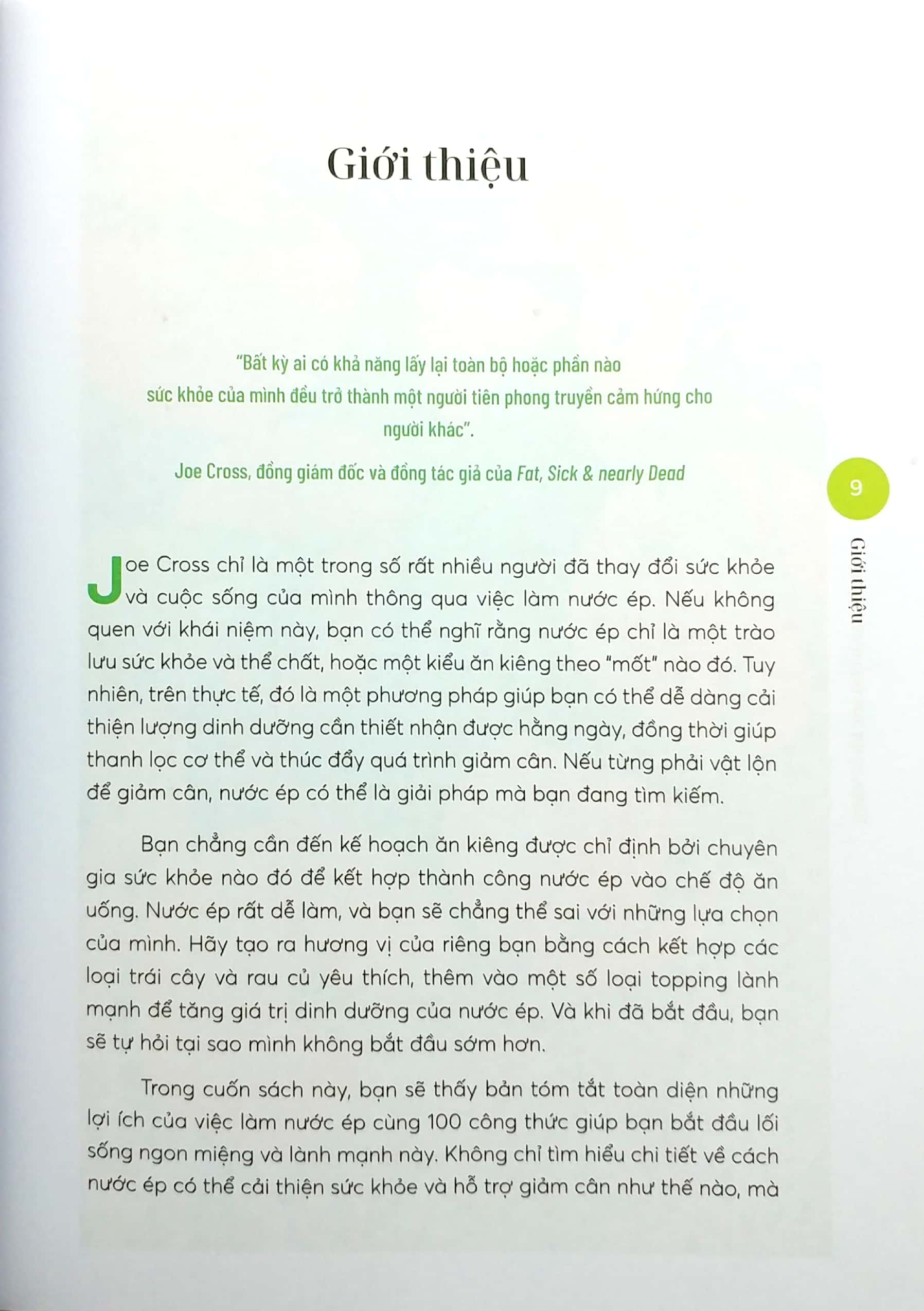 juice - nước ép xanh cho sức khỏe vàng