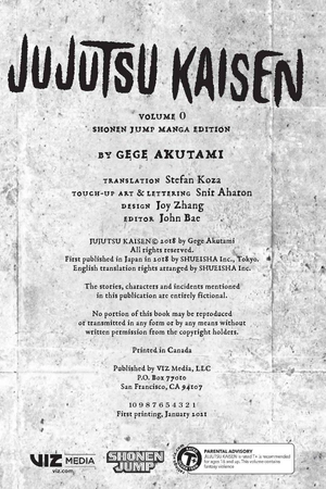 jujutsu kaisen 0 (english edition)