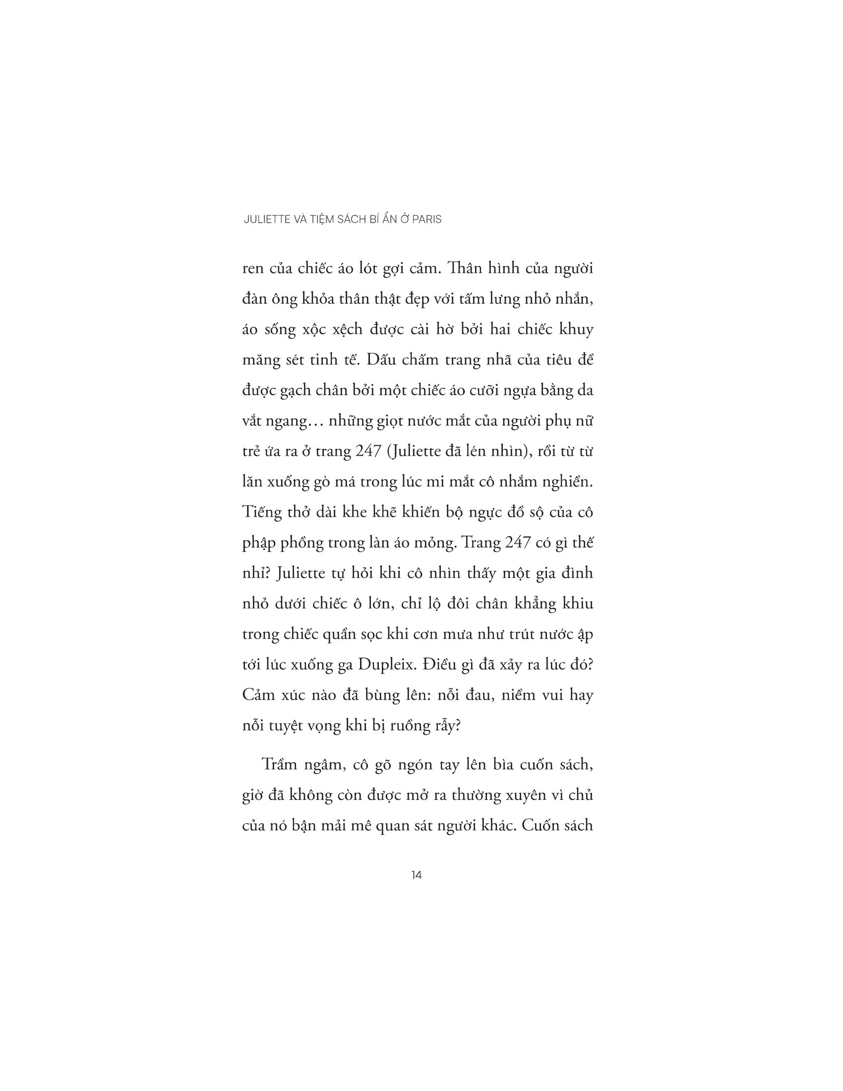 juliette và tiệm sách bí ẩn ở paris