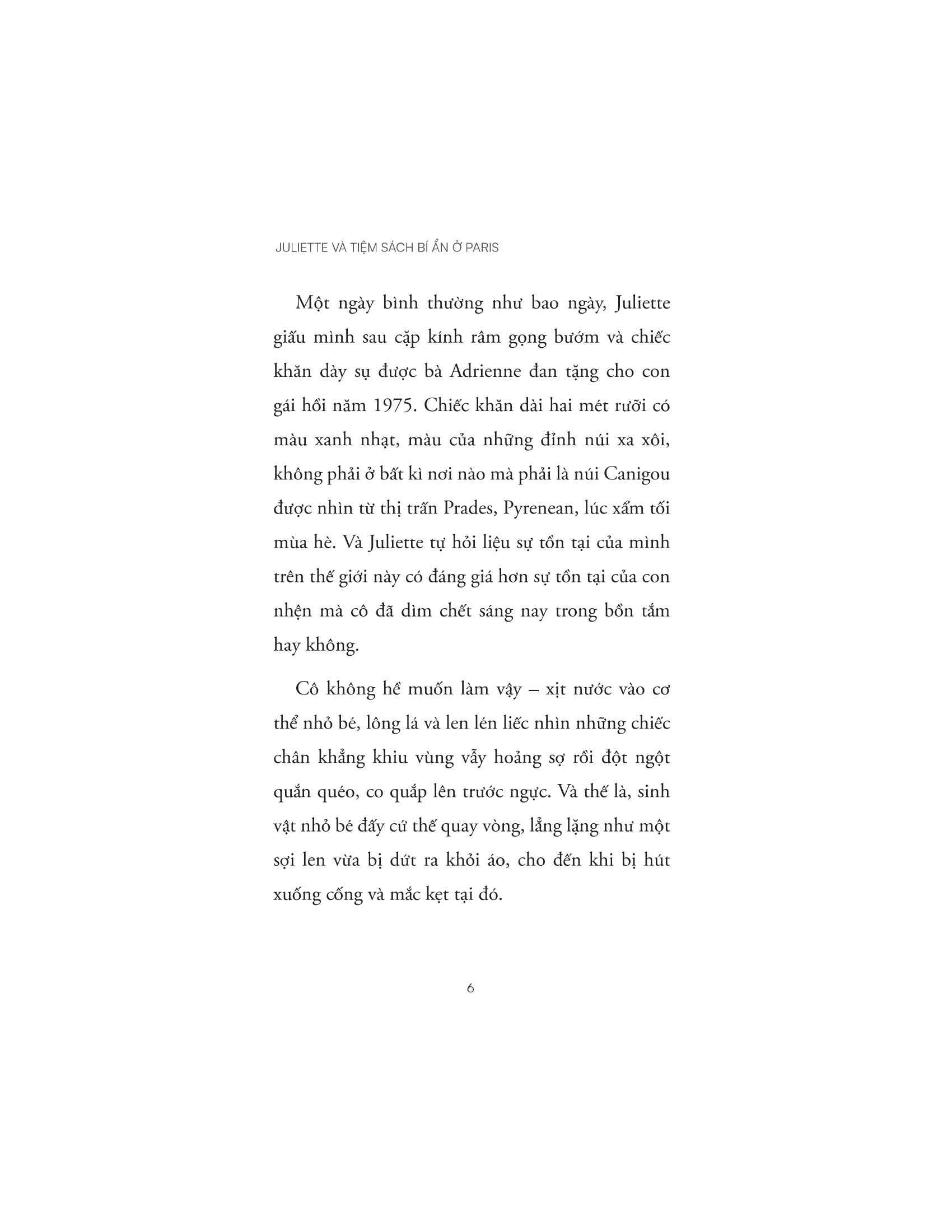 juliette và tiệm sách bí ẩn ở paris