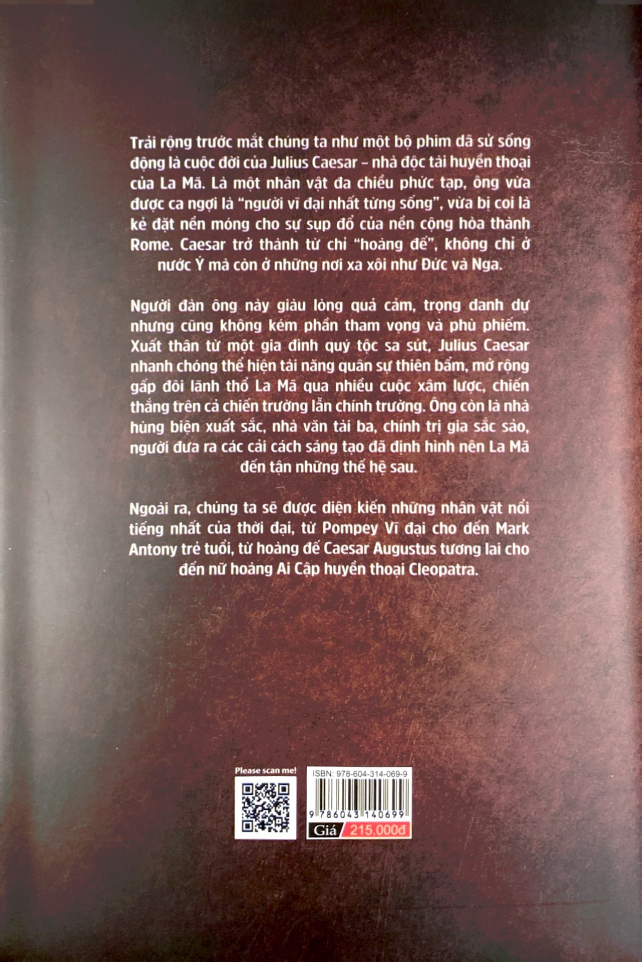 julius caesar - nhà độc tài huyền thoại của la mã - bìa cứng