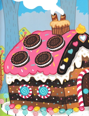 jumbo stickers for little hands - fairy tale adventures - thế giới cổ tích