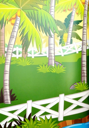 jumbo stickers for little hands - farm animals - nông trại vui vẻ