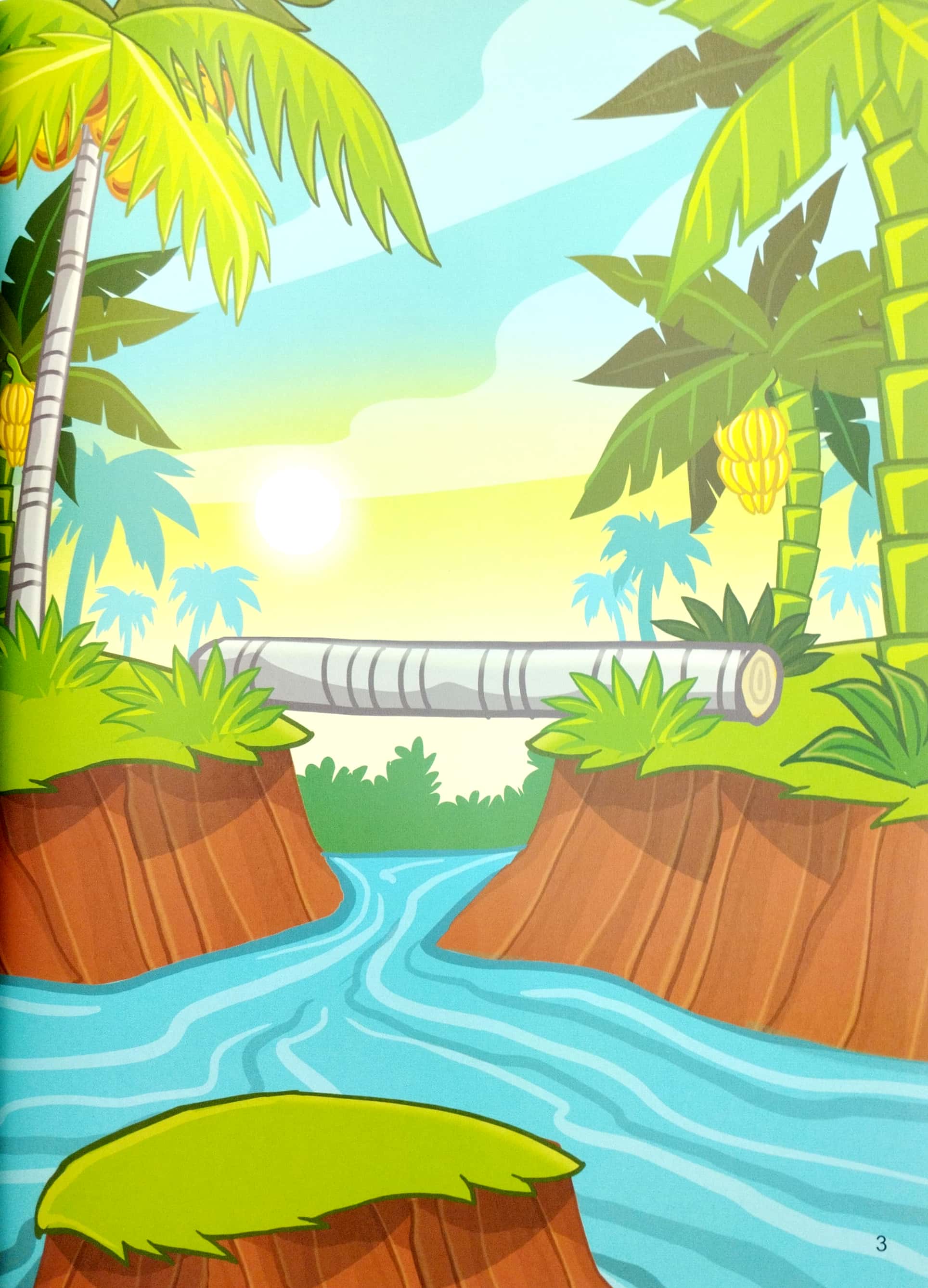 jumbo stickers for little hands - jungle animals - rừng xanh kì thú