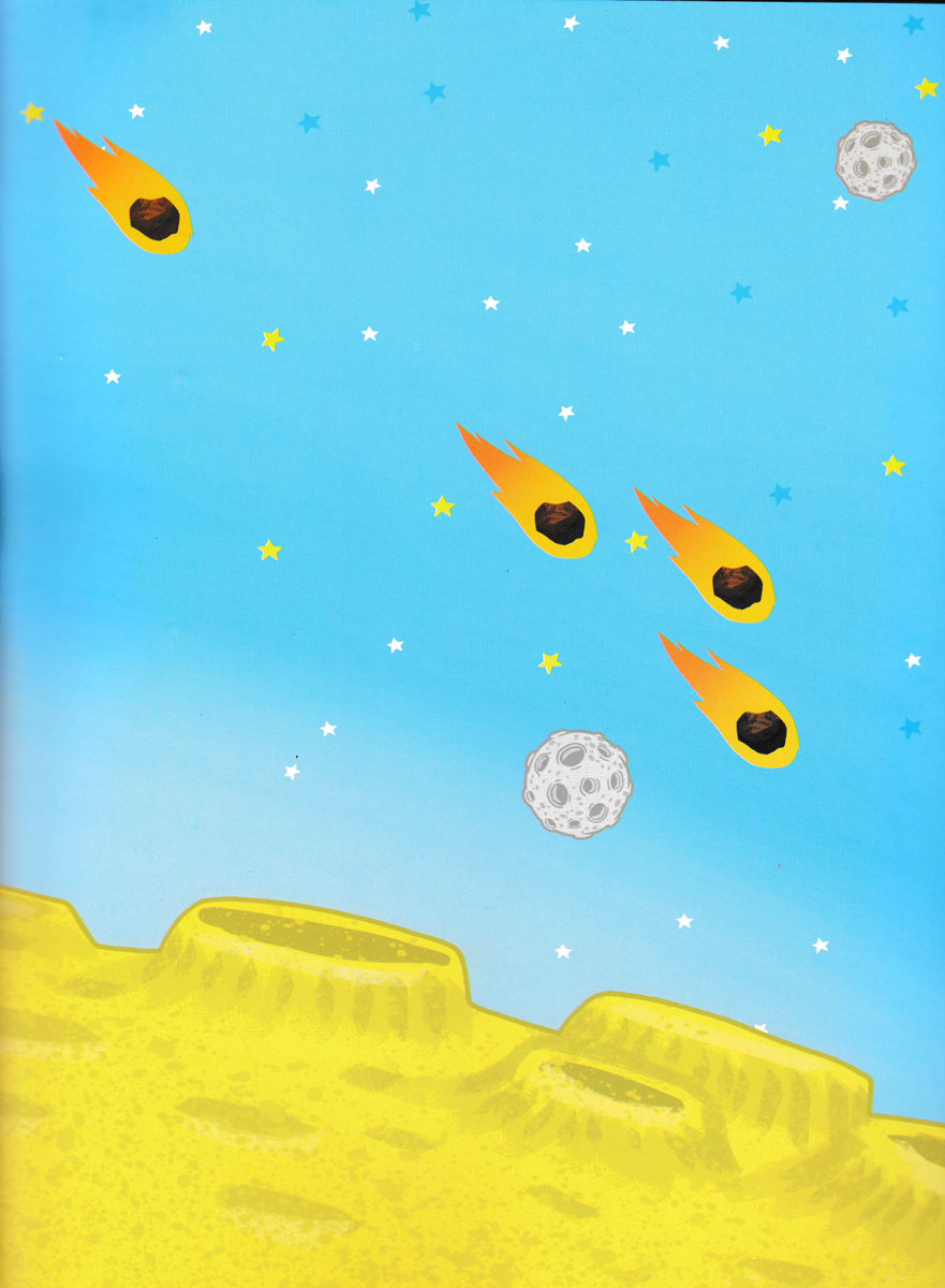 jumbo stickers for little hands - outer space - khám phá vũ trụ