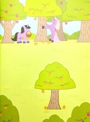 jumbo stickers for little hands - unicorns