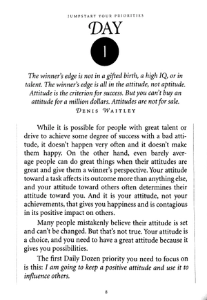 jumpstart your priorities