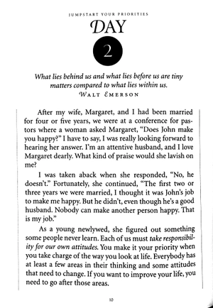 jumpstart your priorities