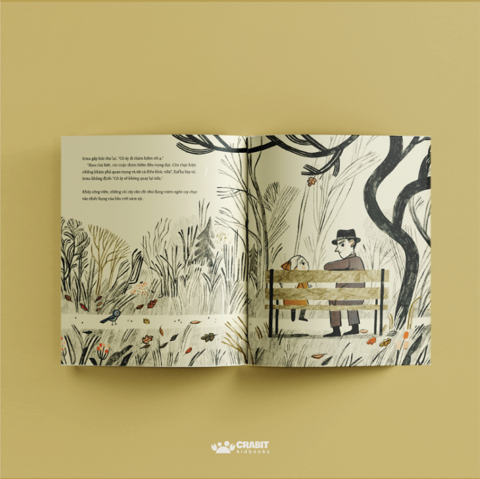 kafka và cô búp bê - bìa cứng