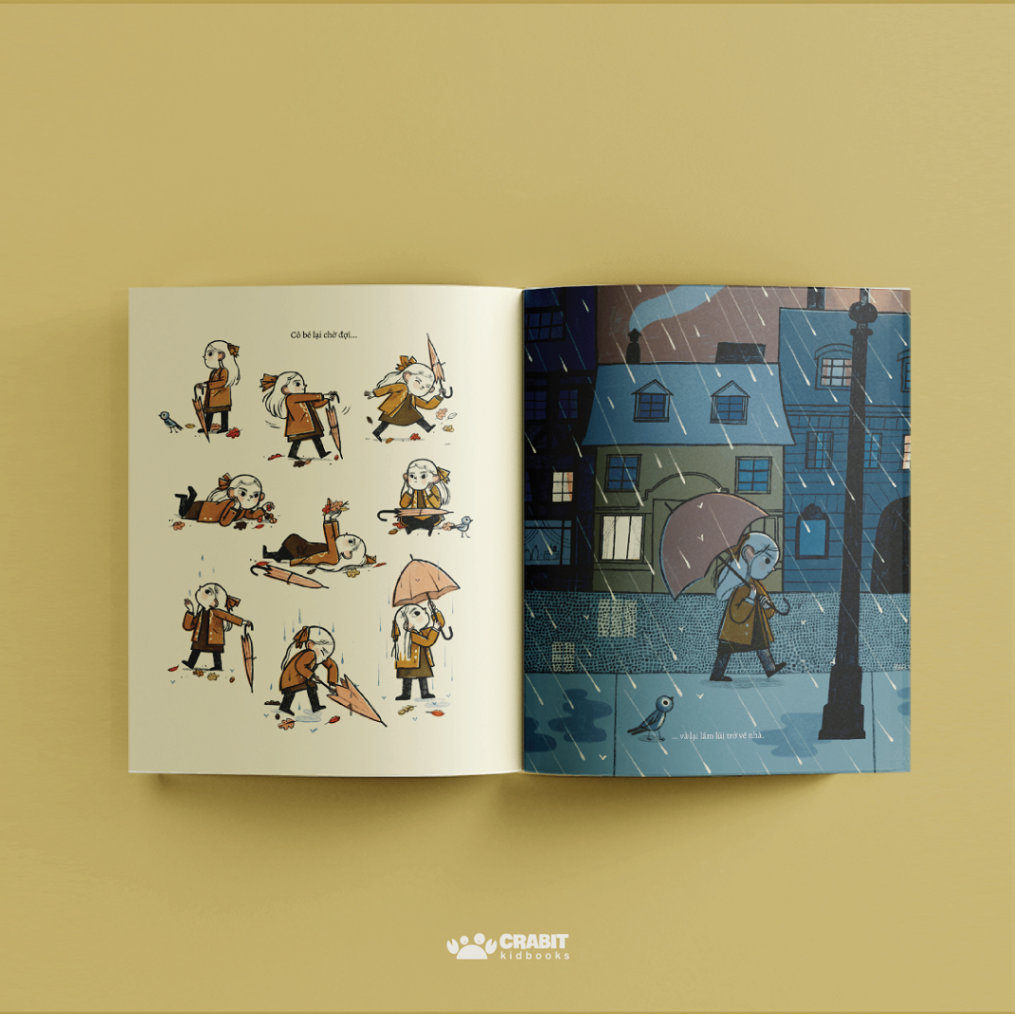 kafka và cô búp bê - bìa cứng