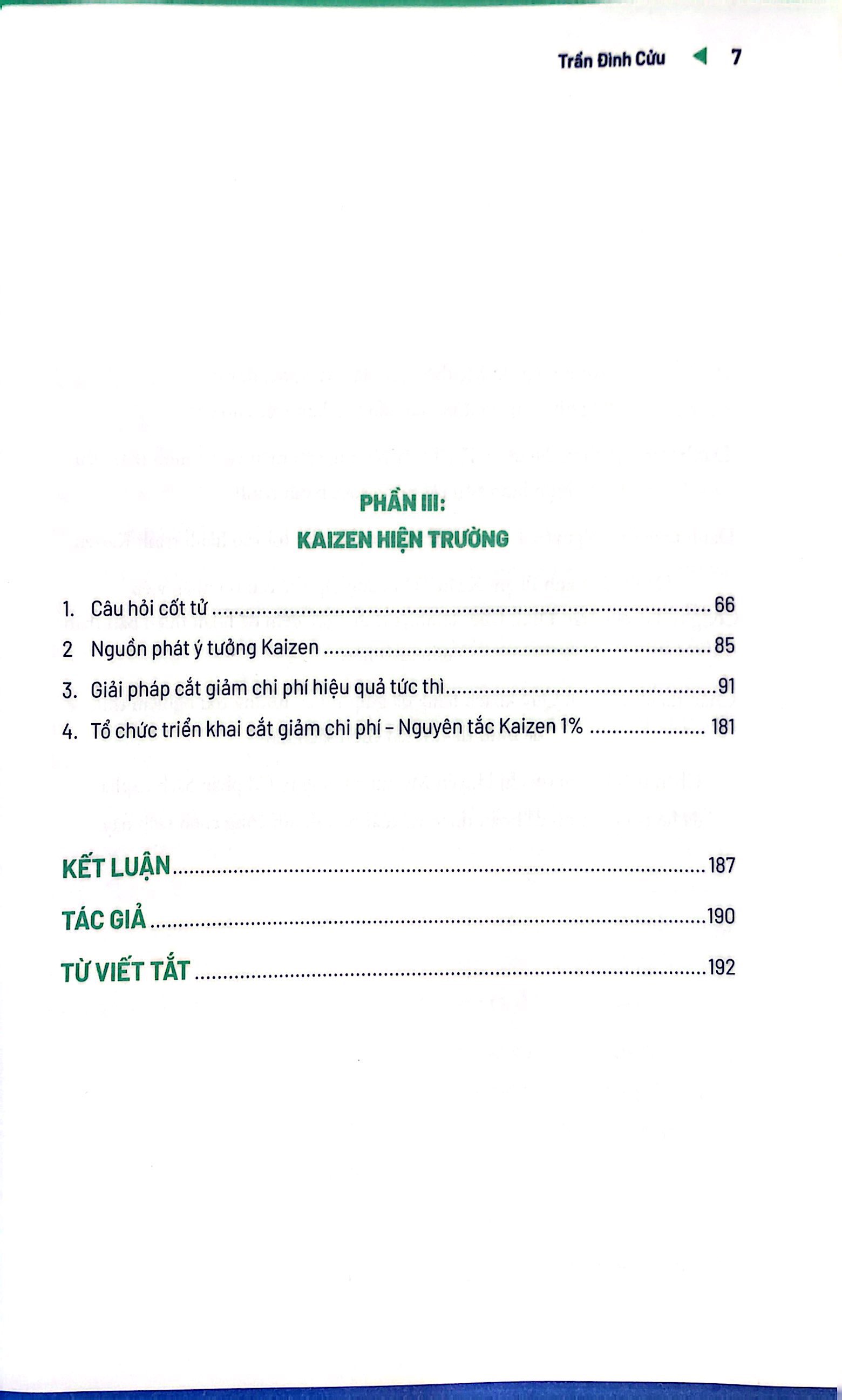 kaizen - cải tiến hiện trường, hiệu quả tức thì - thực hành kaizen trong doanh nghiệp việt