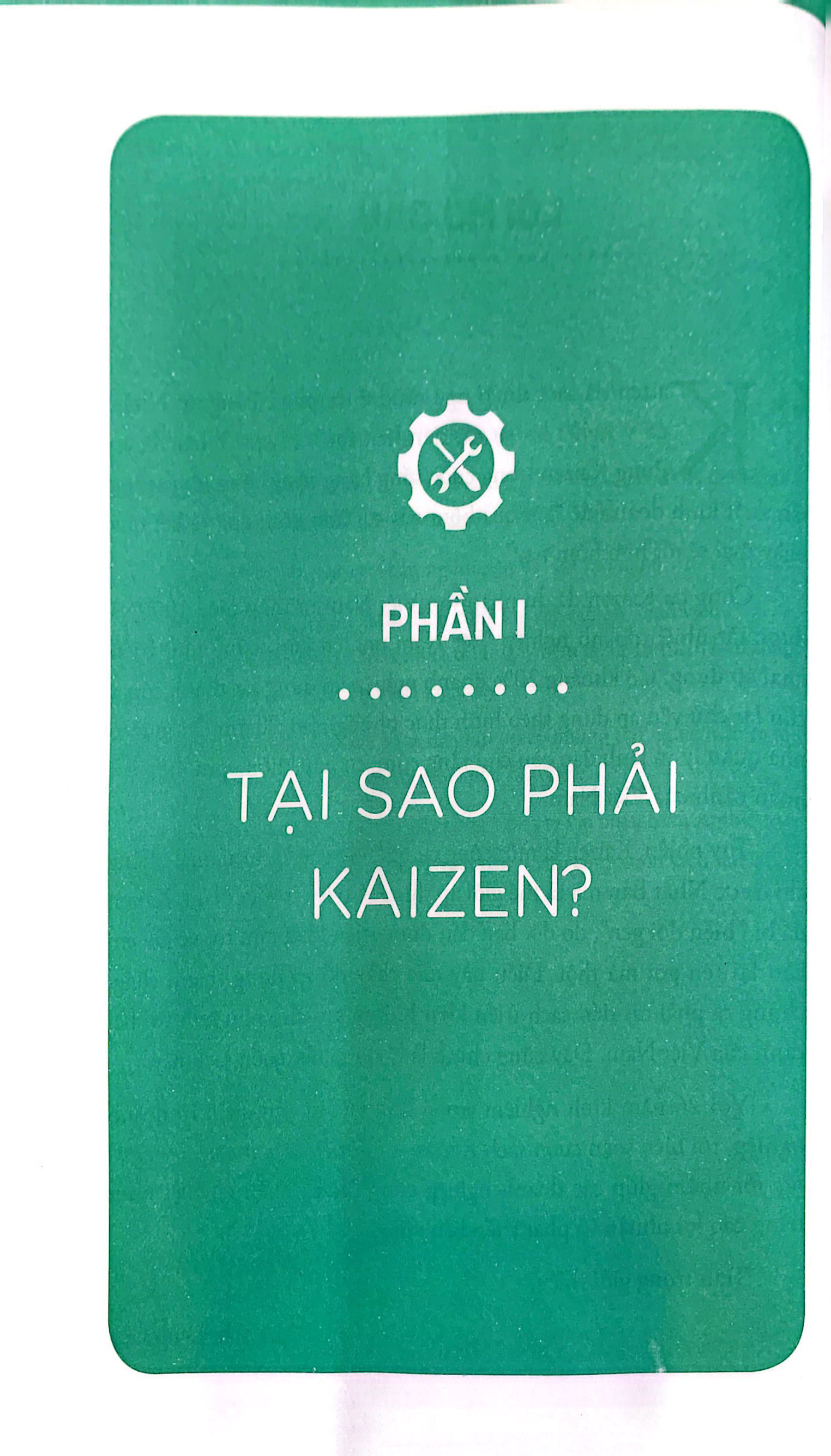 kaizen - cải tiến hiện trường, hiệu quả tức thì - thực hành kaizen trong doanh nghiệp việt