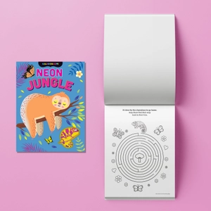 kaleidoscope colouring kit rainbow unicorns