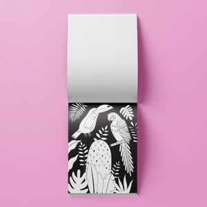 kaleidoscope colouring kit rainbow unicorns