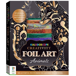 kaleidoscope creativity foil art animals