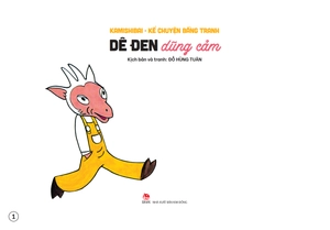 kamishibai - kể chuyện bằng tranh - dê đen dũng cảm - bản đặc biệt